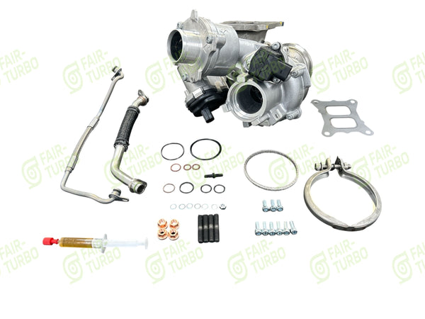Turbolader-Komplettset Original Neu für Audi (DKZA) – OE 06K145654K