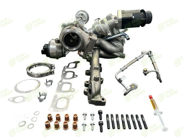 BorgWarner Turbolader-Komplettset Original Neu für VW AMAROK – OE 03L145701F