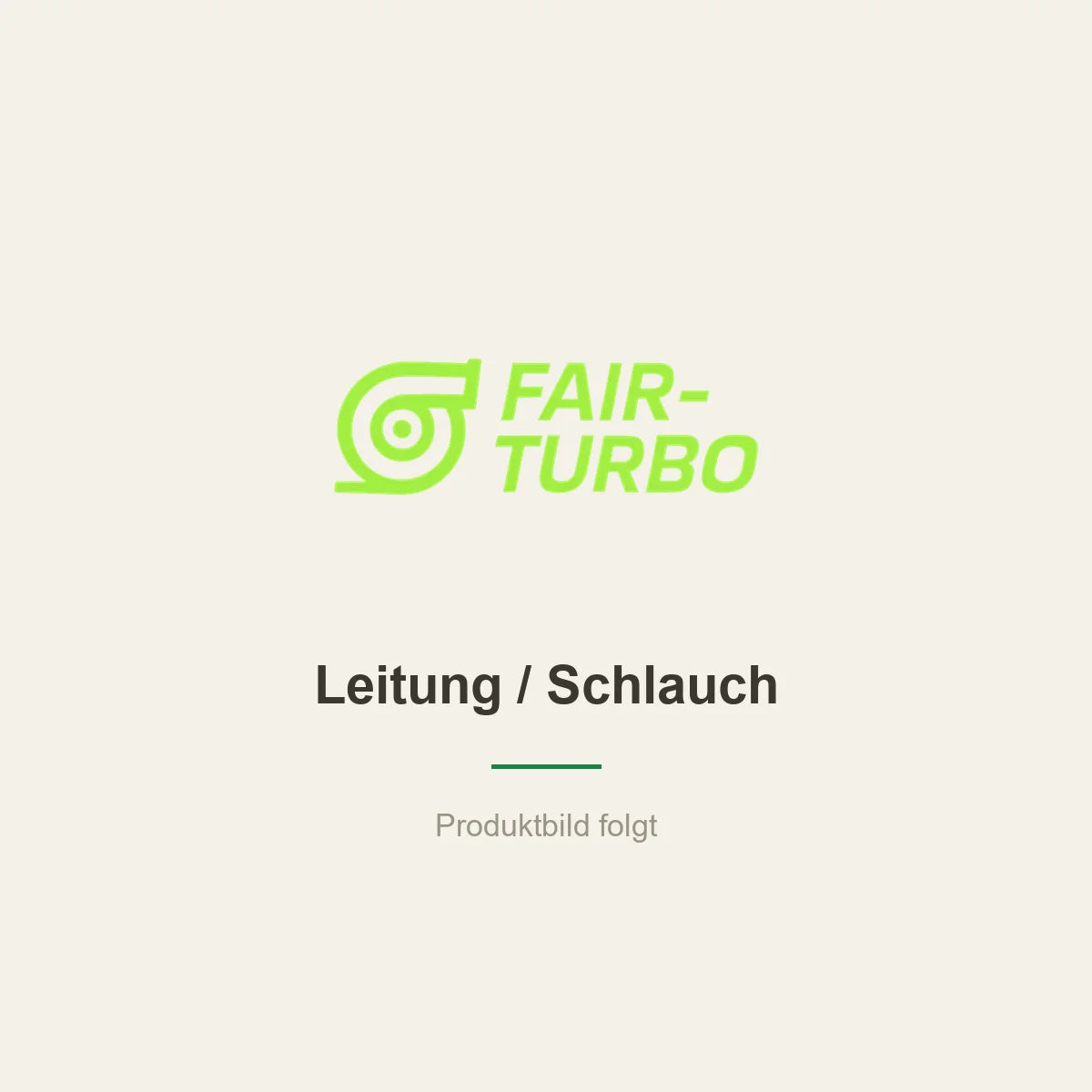 Öl-/Wasserleitung – OE 6461800620